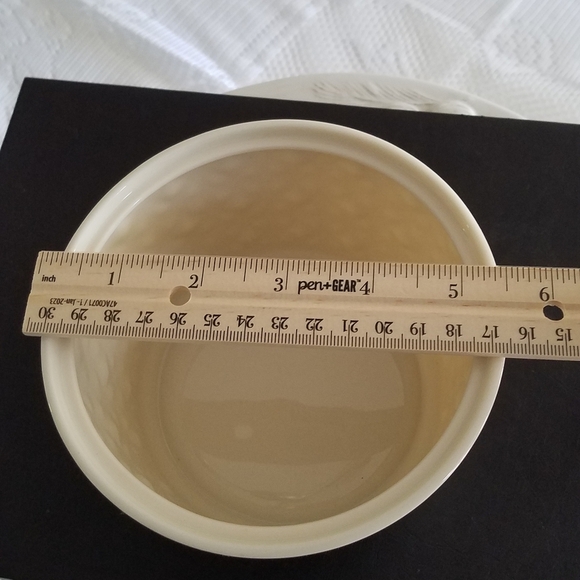 Vintage Lenox Trinket Candy Dish Round Made USA Handcrafted 24 K Gold - Picture 10 of 12